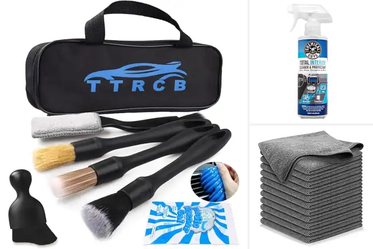 Detailed view of Best Auto Detailing Supplies: Top Kits for a Spotless Shine