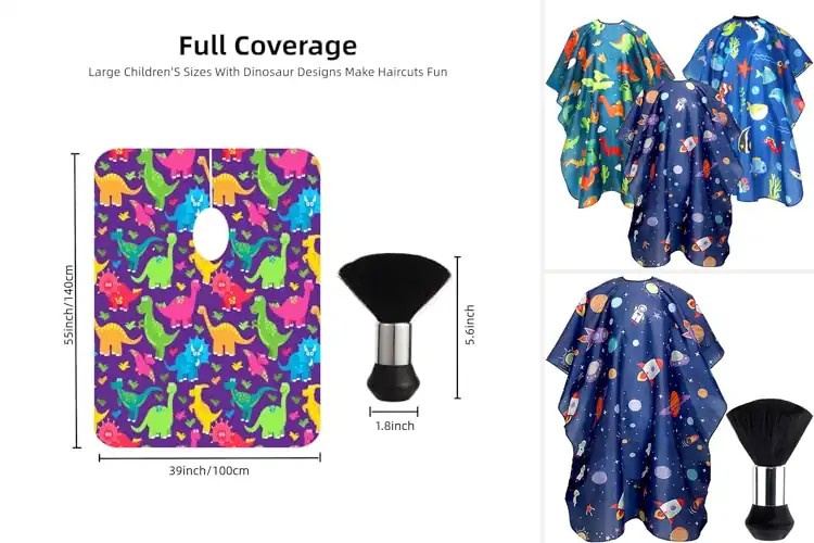 Detailed view of Best Barber Capes For Children