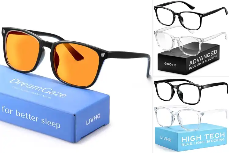 Detailed view of Best Blue Light Blocking Glasses for Eye Comfort