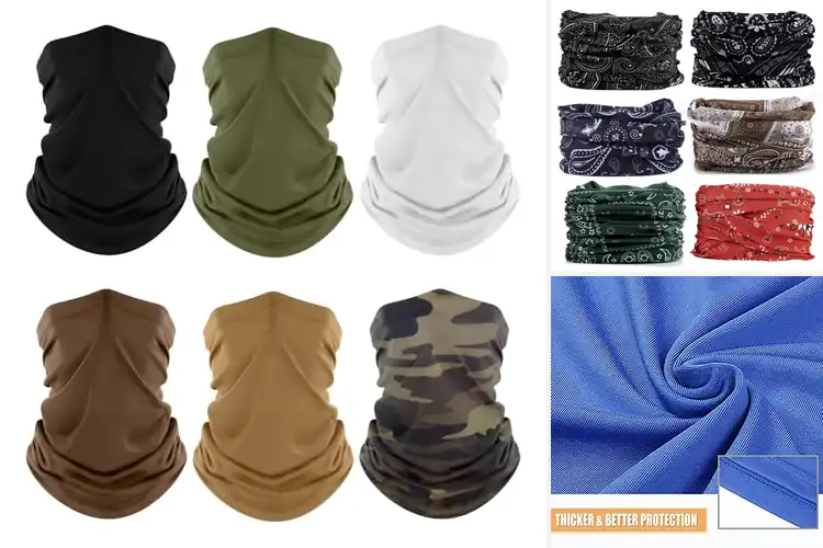 Detailed view of Best Breathable Face Bandanas For Sun