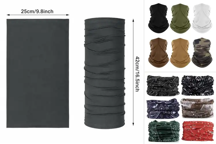 Detailed view of Best Breathable Face Bandanas