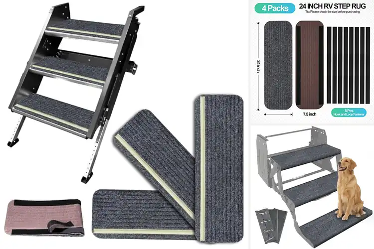 Detailed view of Best Camper Step Covers