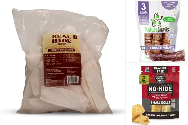 Detailed view of Best Chemical Free Rawhide Treats for Natural Dental Health