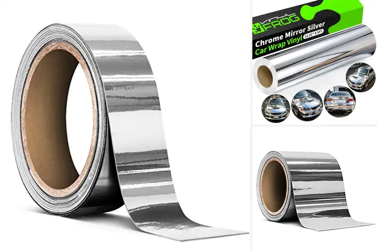 Detailed view of Best Chrome Wrap Tapes: Shine Your Projects with Style