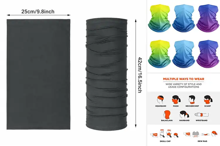 Detailed view of Best Cooling Neck Gaiters: Stay Cool & Protected Outdoors