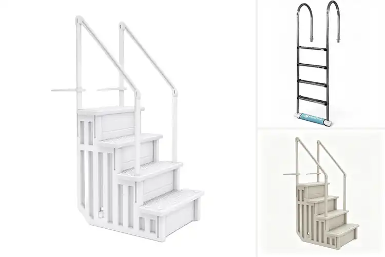 Detailed view of Best Deck Mount Steps for Pools: Top 10 Safe Picks