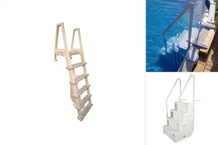 Detailed view of Best Deck Mounted Pool Stairs: Top 10 Safe & Fun Picks