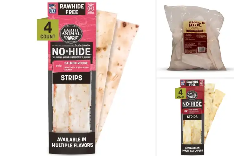 Detailed view of Best Digestible Rawhide Strips For Dogs