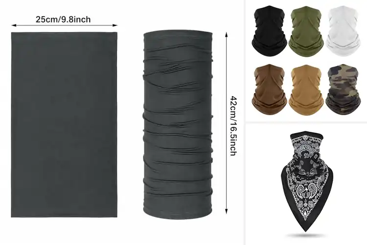 Detailed view of Best Face Bandana Masks: Cool, Comfy Protection Outdoors