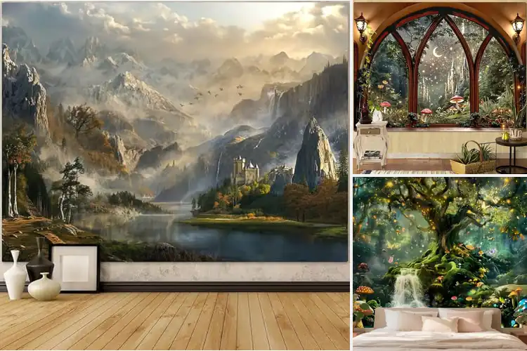 Detailed view of Best Fantasy Tapestries to Transform Your Space