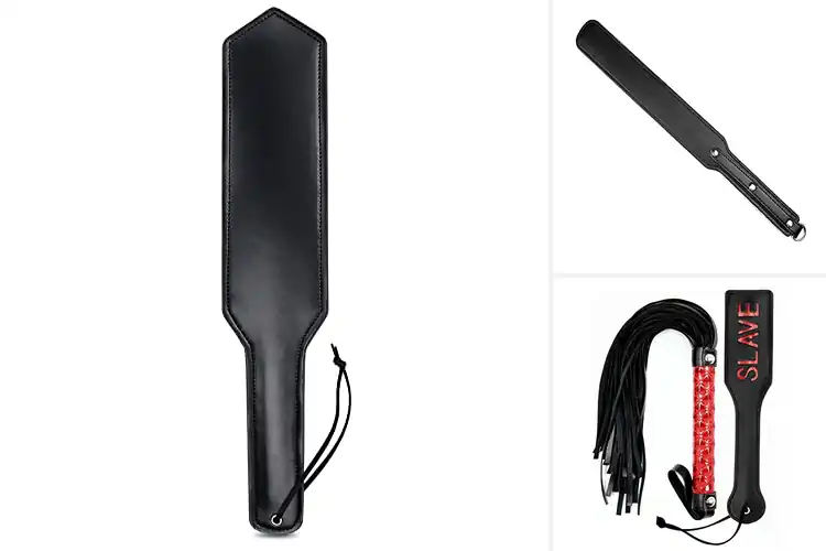 Detailed view of Best Faux Leather Paddles