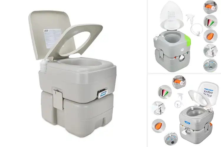 Detailed view of Best Flushing Portable Toilets for Easy Outdoor Comfort