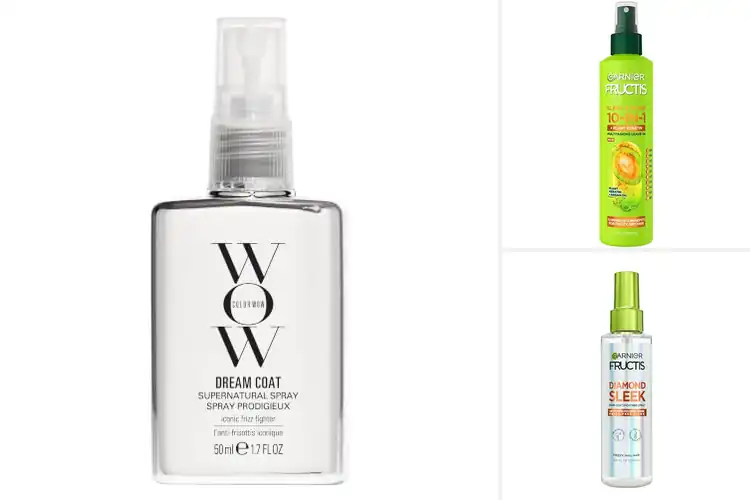 Detailed view of Best Frizz Control Sprays for Sleek, Shiny Hair