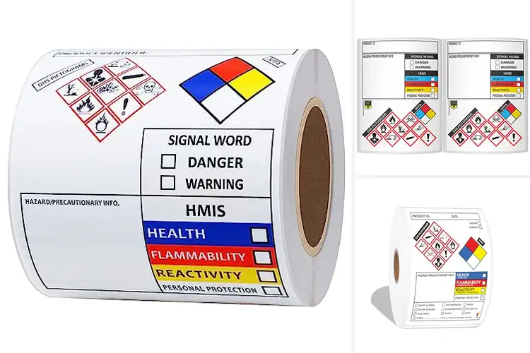 Detailed view of Best GHS Safety Labels