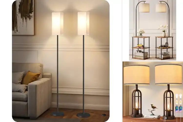 Detailed view of Best Lamp Sets for Living Rooms