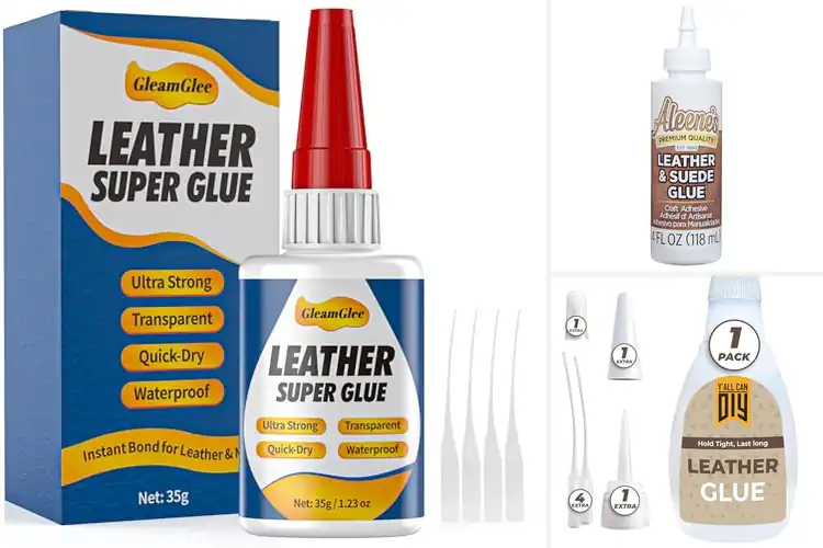 Detailed view of Best Leather Repair Glues