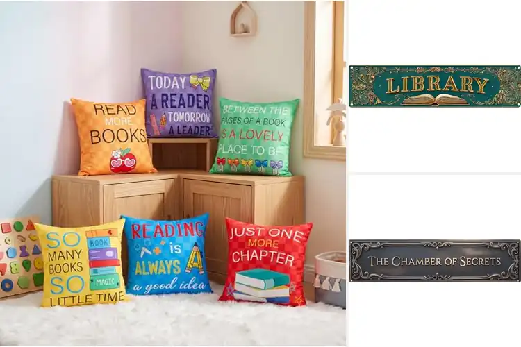 Detailed view of Best Library Themed Decor
