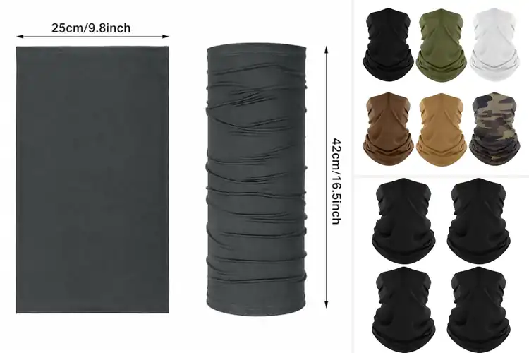 Detailed view of Best Lightweight Neck Gaiters for Cool, Comfy Adventures