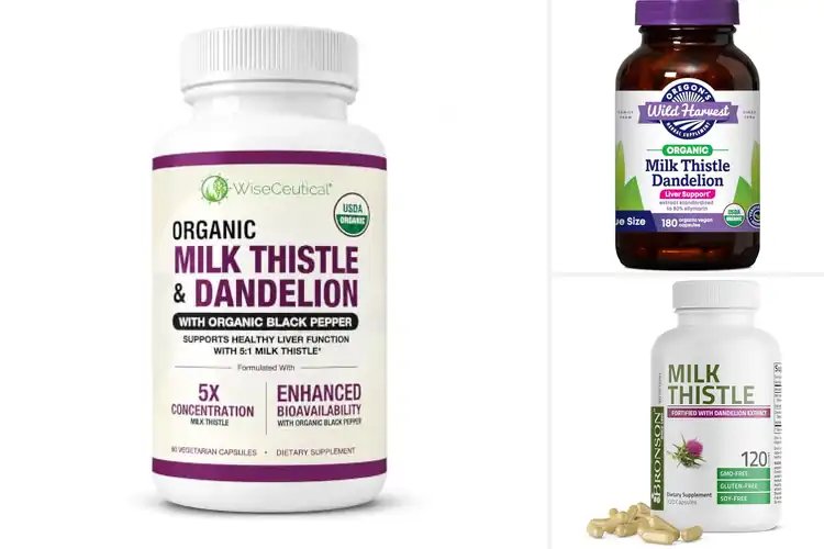 Detailed view of Best Milk Thistle And Dandelion Root Supplements