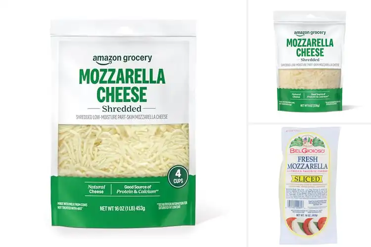 Detailed view of Best Mozzarella Cheeses