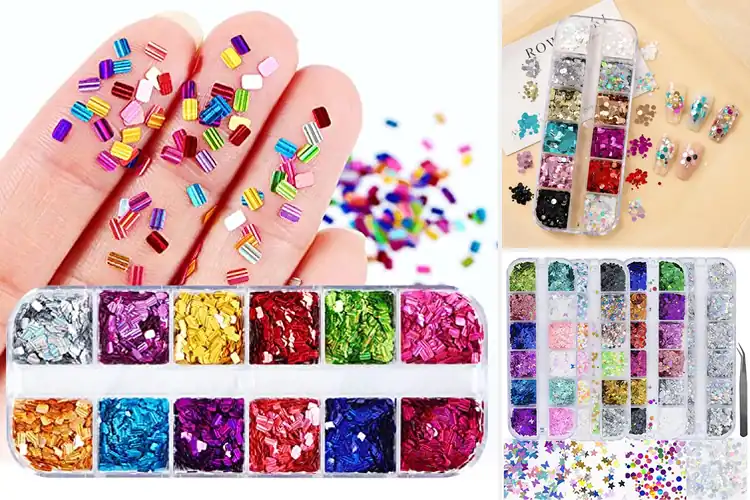 Detailed view of Best Nail Sequins