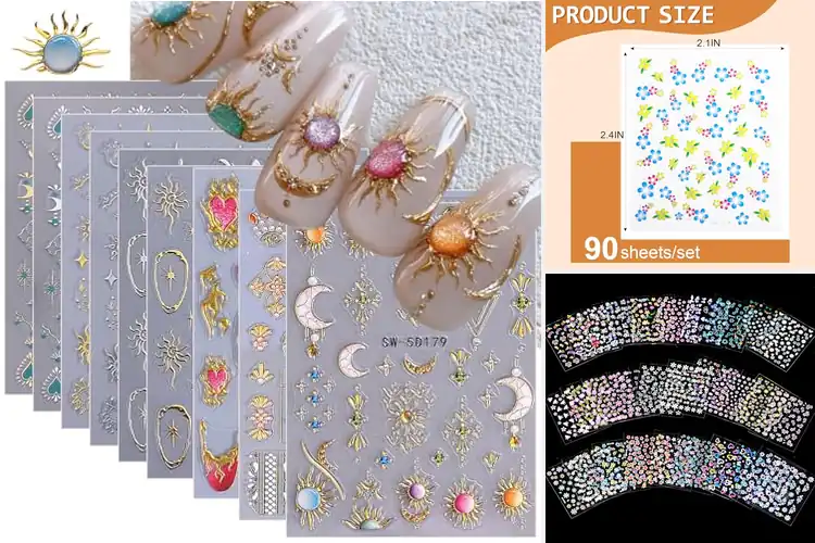Detailed view of Best Nail Stickers