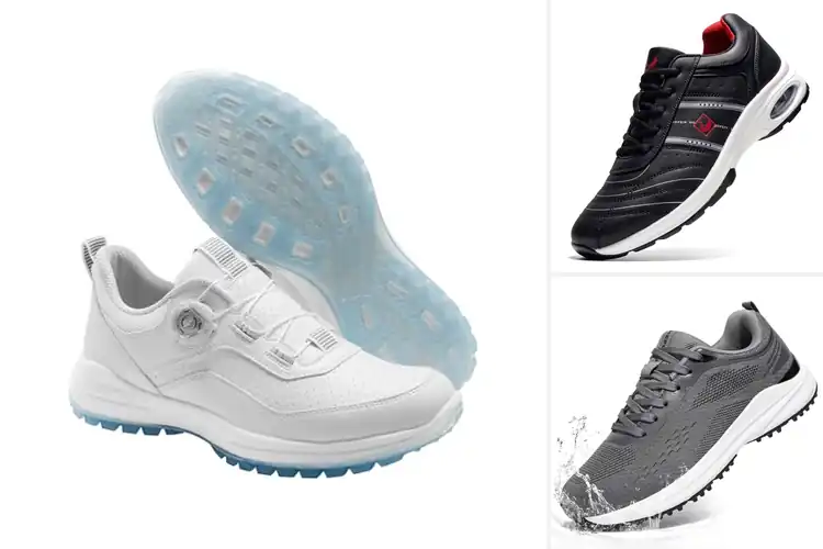 Detailed view of Best Non-Slip Golf Shoes to Stay on Your Feet
