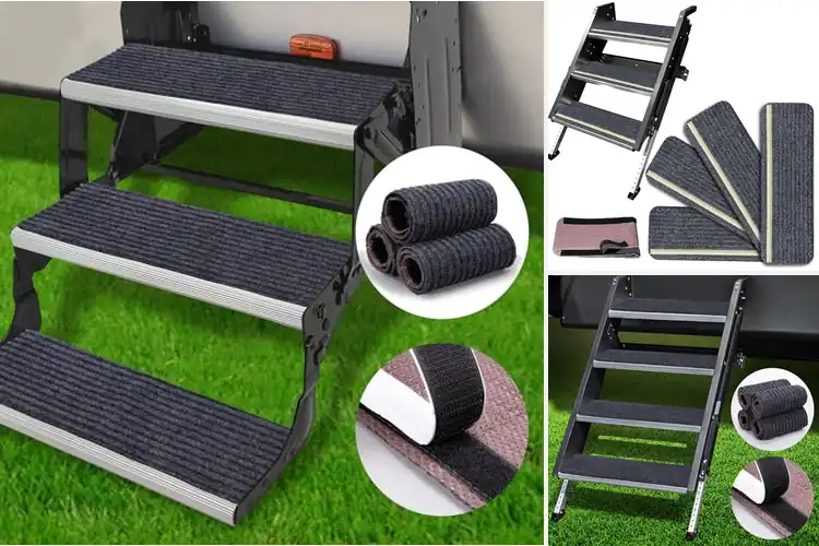 Detailed view of Best Non Slip RV Step Rugs