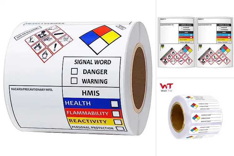 Detailed view of Best OSHA Compliant Labels