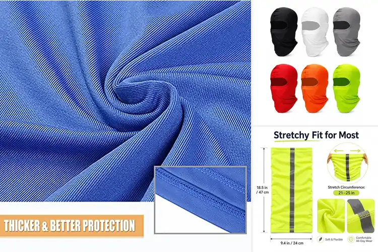 Detailed view of Best Outdoor Face Covers