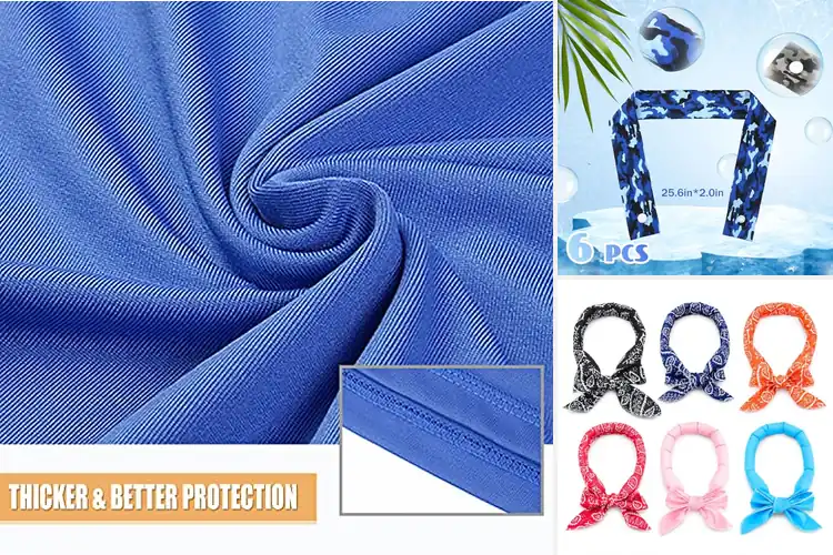 Detailed view of Best Outdoor Sports Scarves