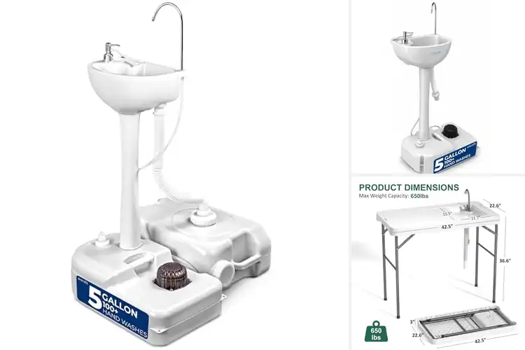 Detailed view of Best Outdoor Washing Stations