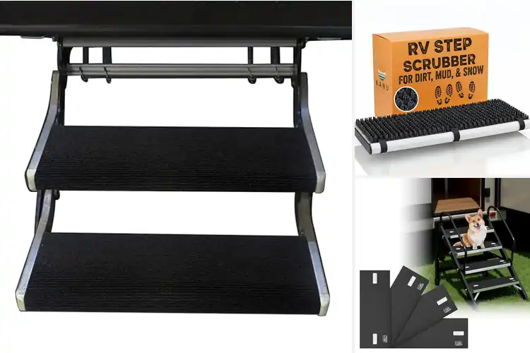 Detailed view of Best Pet Friendly RV Step Mats for Safety and Comfort