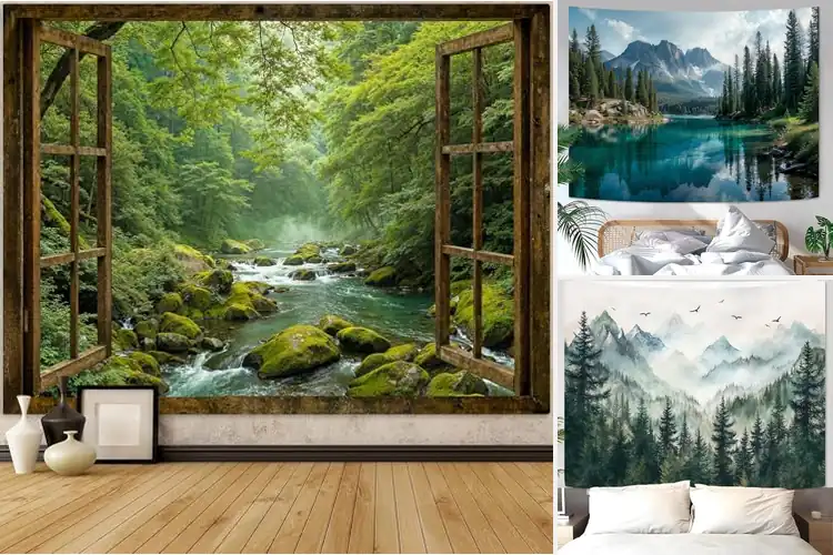 Detailed view of Best Polyester Tapestries