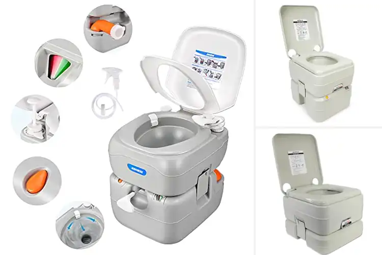 Detailed view of Best RV Portable Toilets: Travel with Comfort & Confidence