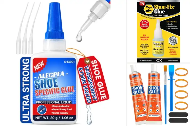 Detailed view of Best Sandal Repair Glues