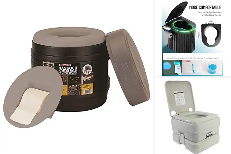 Detailed view of Best Self Contained Camping Toilets