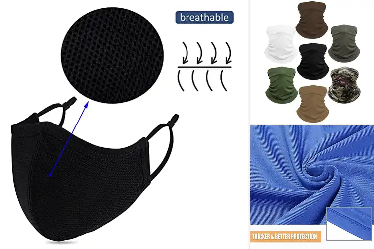Detailed view of Best Washable Face Coverings For Camping