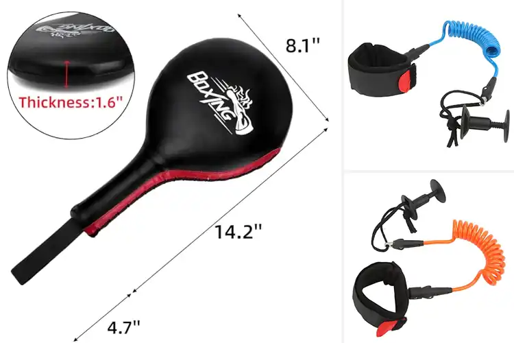 Detailed view of Best Wrist Loop Paddles
